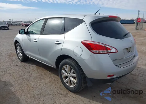 2011 Nissan Murano S from USA, damaged, VIN JN8AZ1MUXBW059154